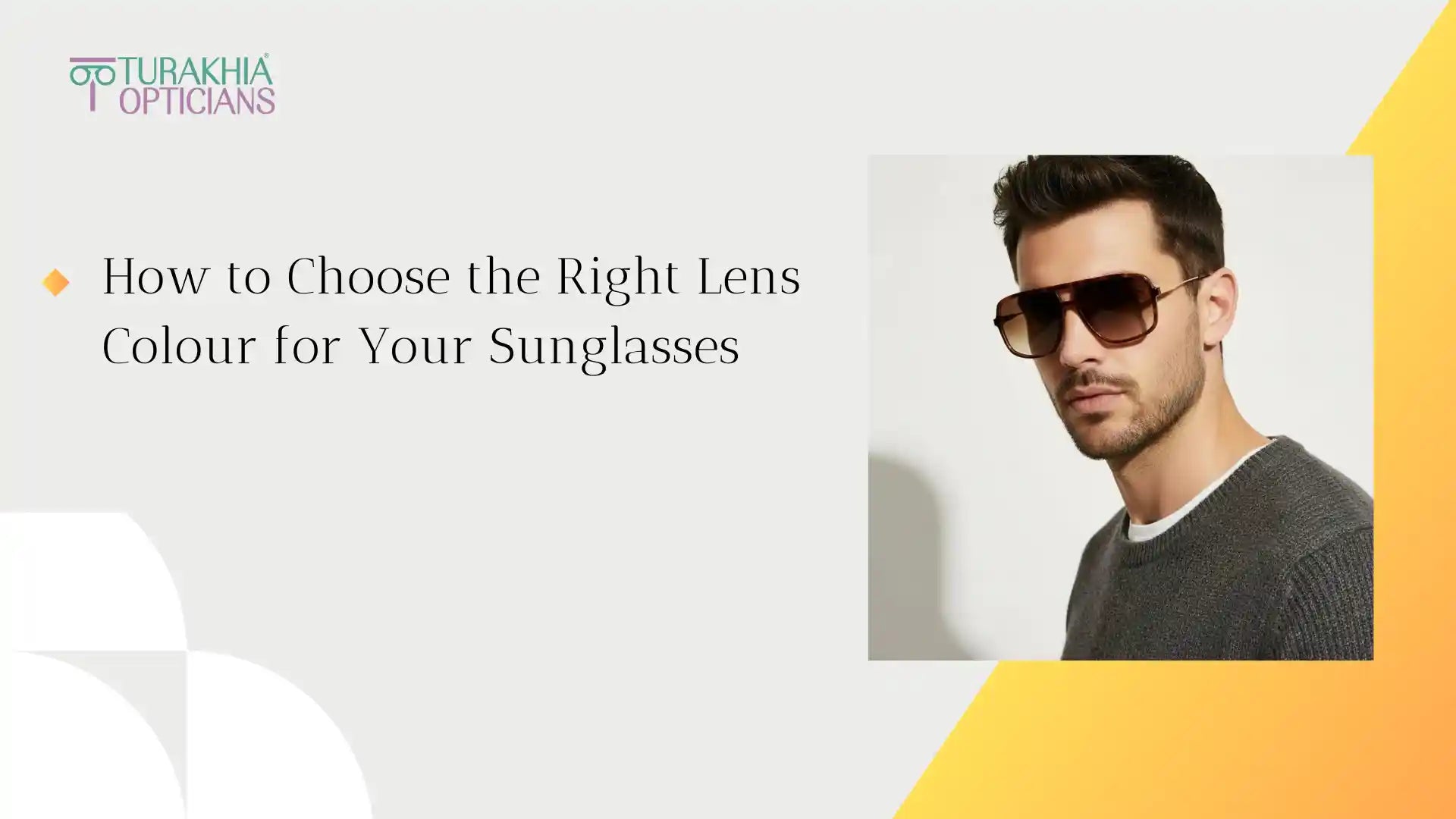 How to Choose the Right Lens Colour for Your Sunglasses