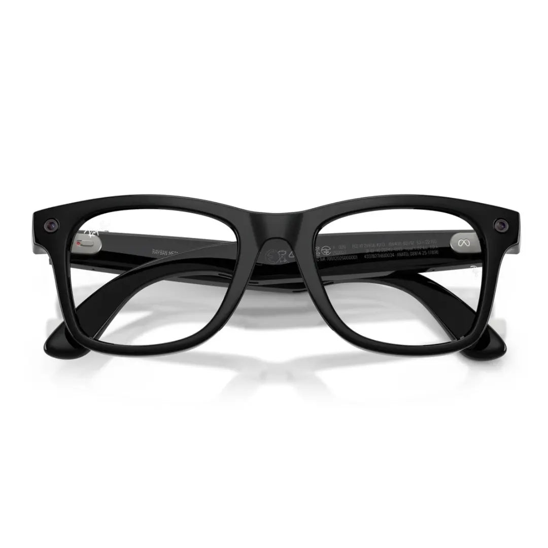 Ray Ban Meta RW4011 601/1Z 50 Gen 3 Wayfarer Sunglasses folded view