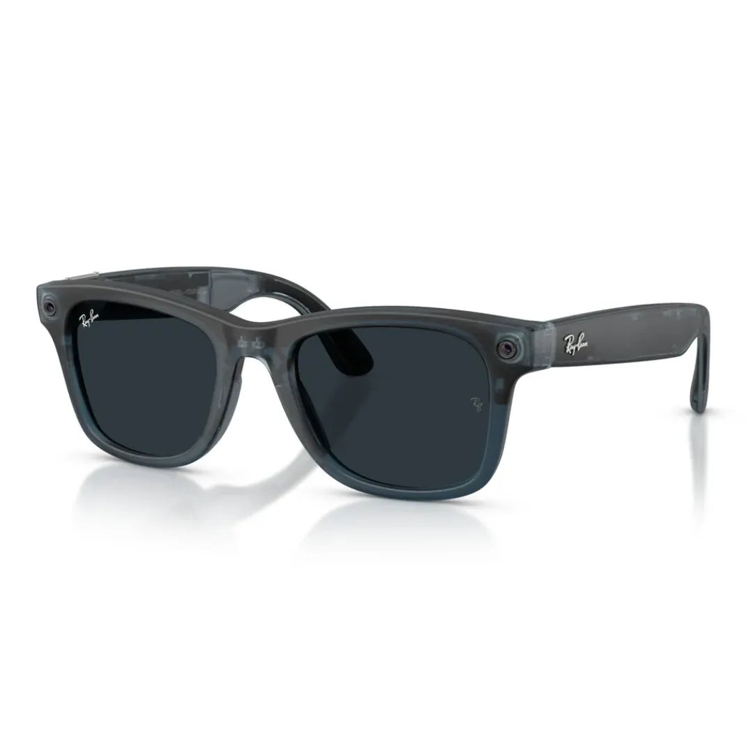 Ray Ban Meta RW4011 69211Z 53 Gen 3 Wayfarer Sunglasses transition tilt view