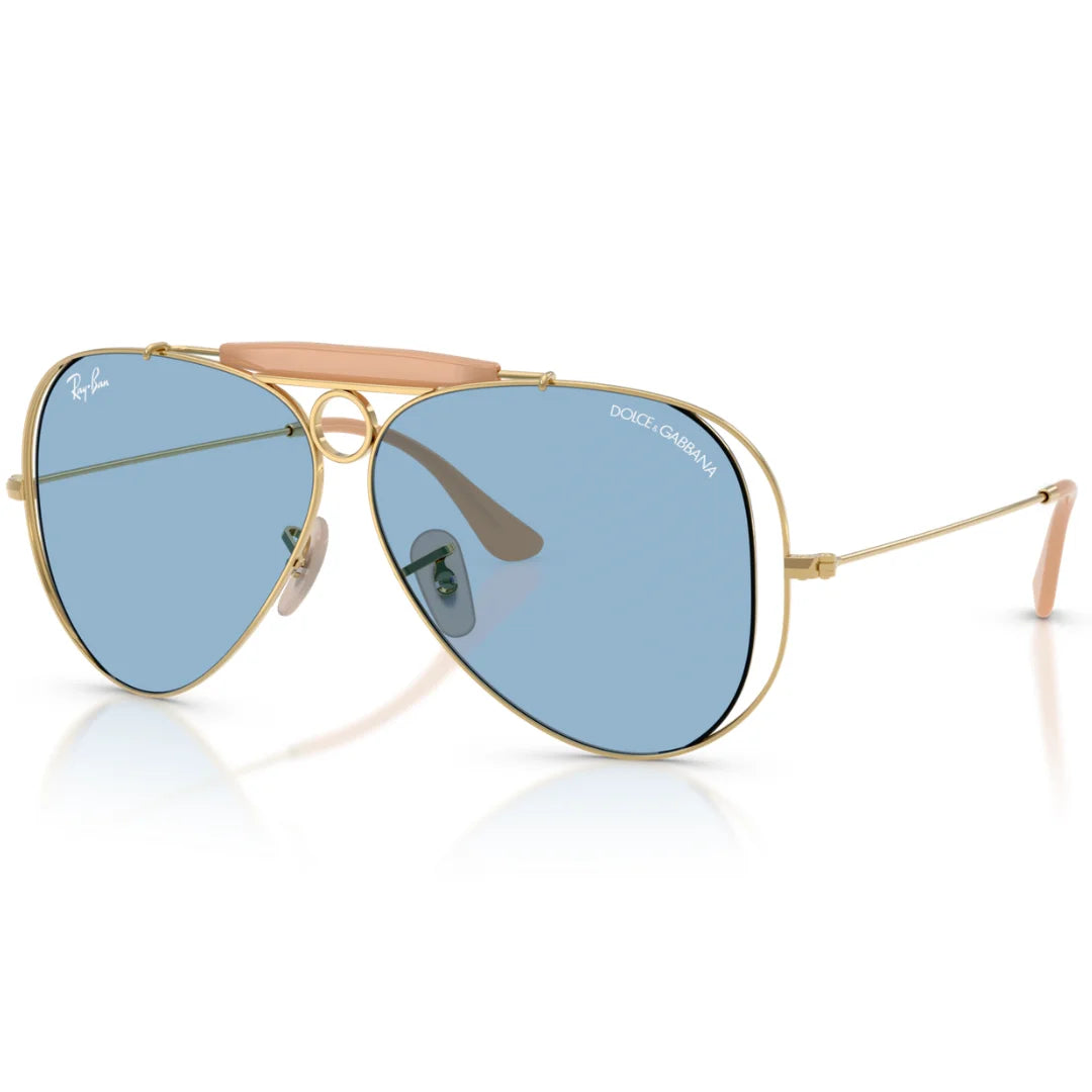 Ray Ban X Dolce & Gabbana The Shooter RB3138M 001 72 Sunglasses