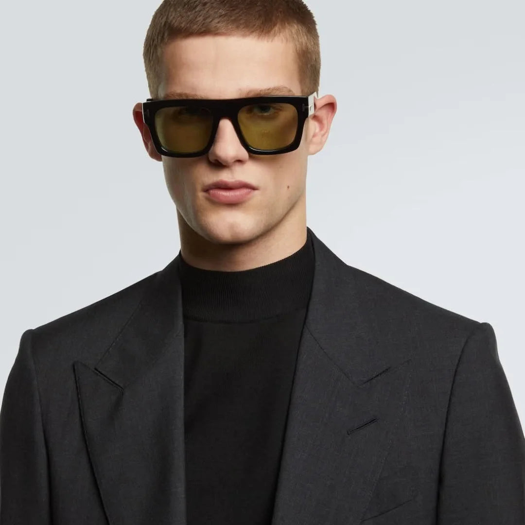 Tom Ford Fausto TF711 01N 53 Sunglasses