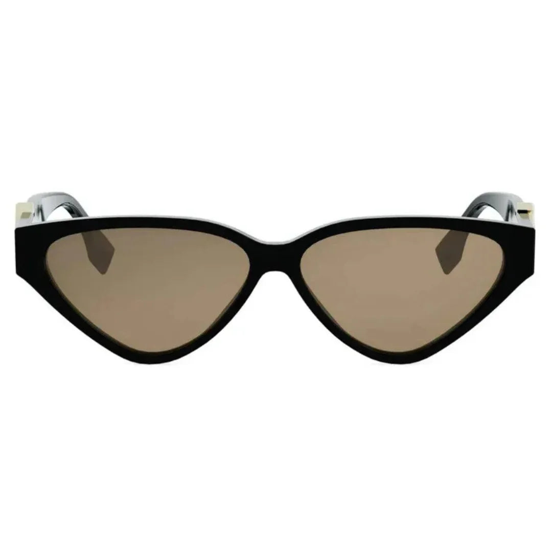Fendi FE40184I 01E 57 Sunglasses