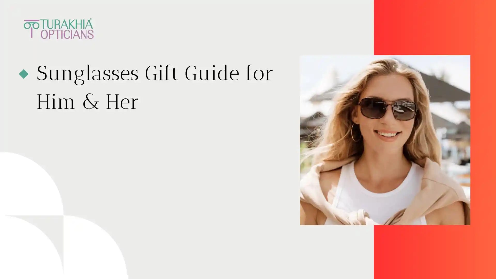 Sunglasses Gift Guide for Him & Her