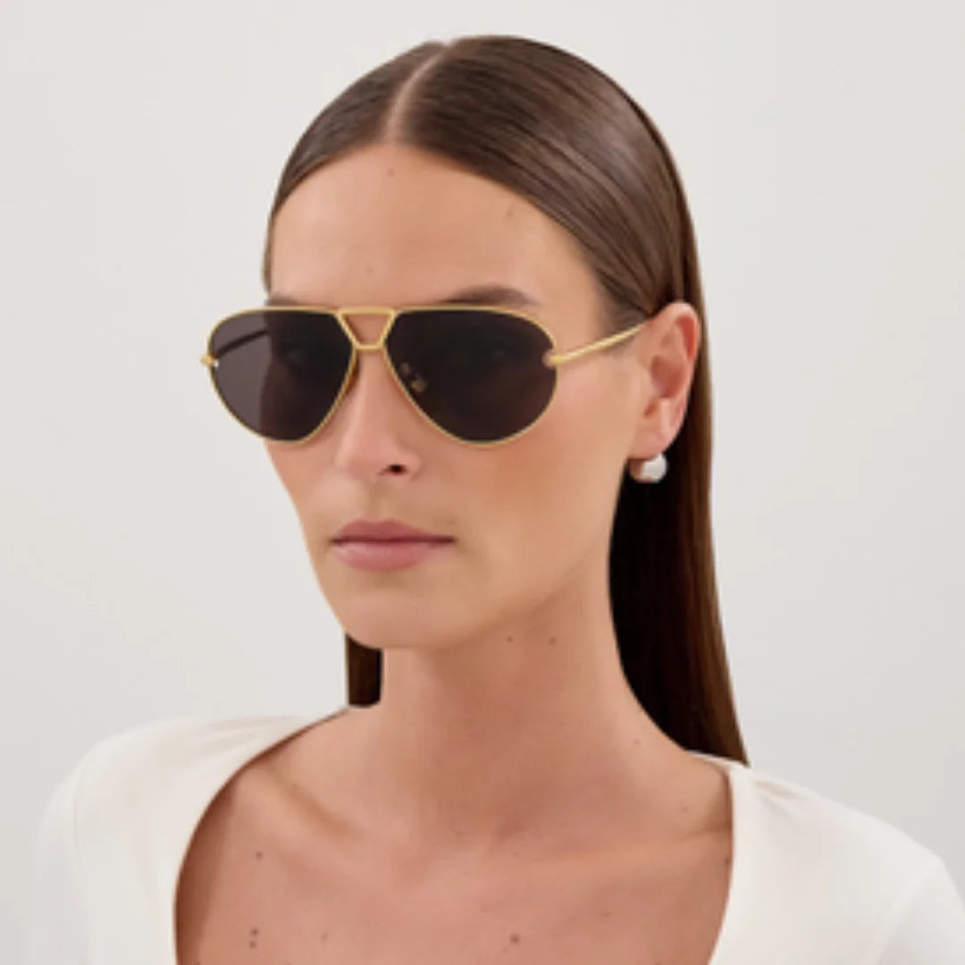 Bottega Veneta BV1437S 001 64 Sunglasses Model pic