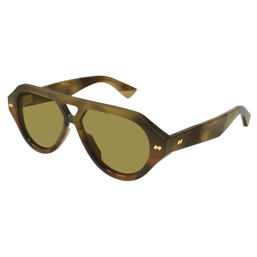 Bottega Veneta BV1485S 003 56 Sunglasses tilt view