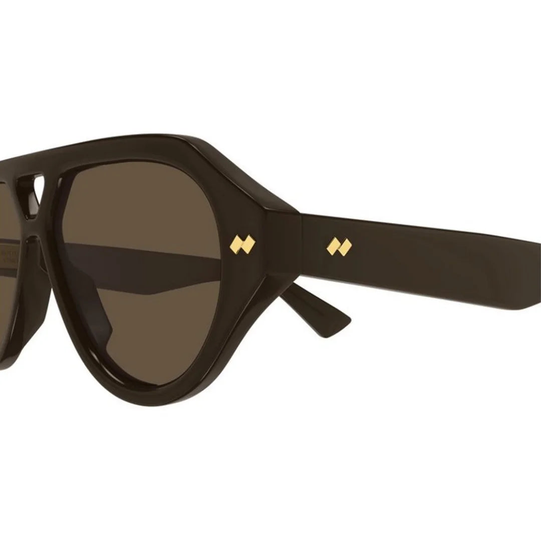 Bottega Veneta BV1485S 004 56 Sunglasses temple view