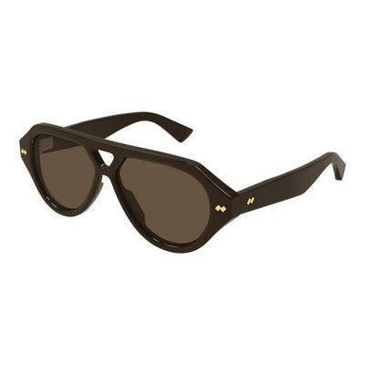 Bottega Veneta BV1485S 004 56 Sunglasses tilt view