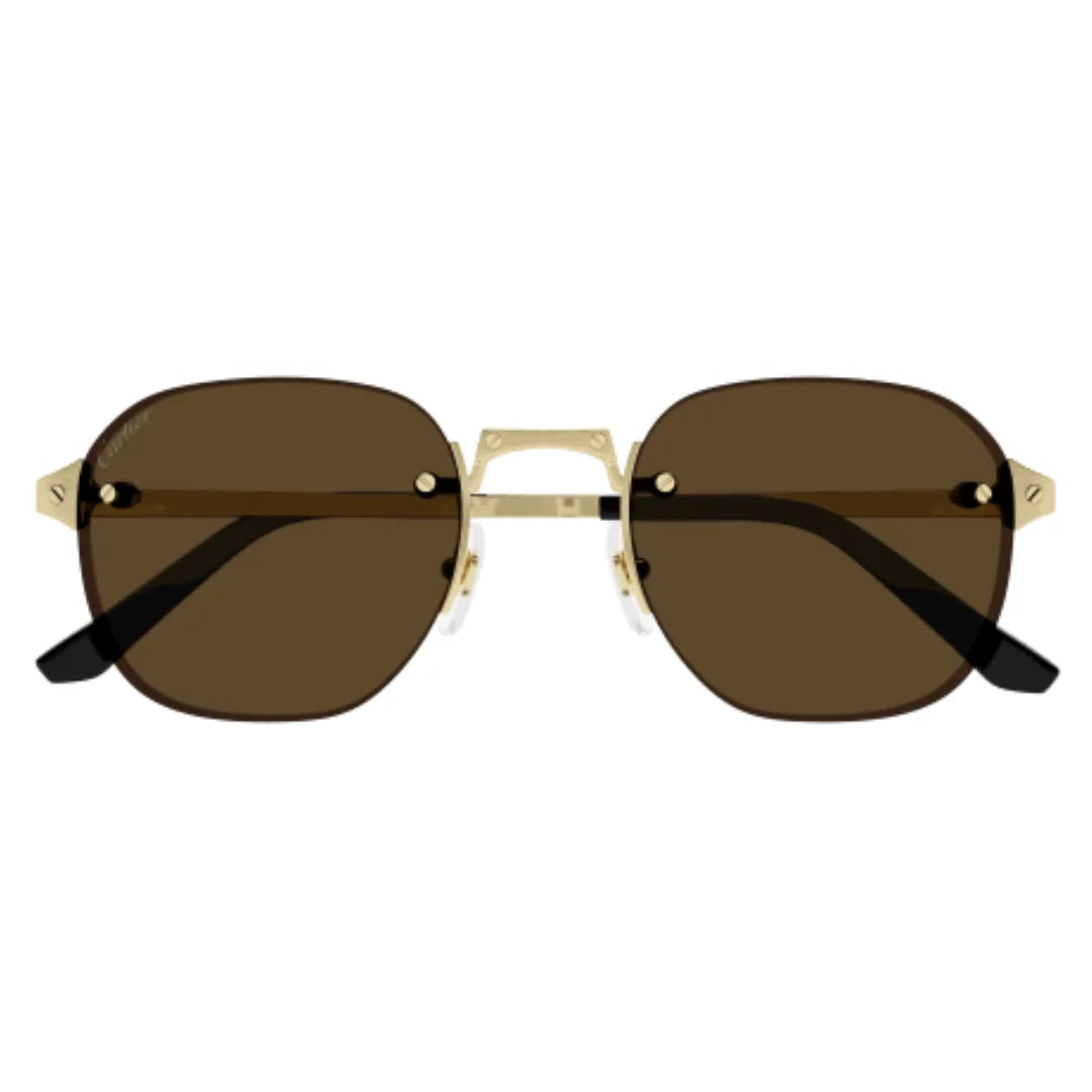 Cartier CT0459S 002 Santos de Cartier Sunglasses