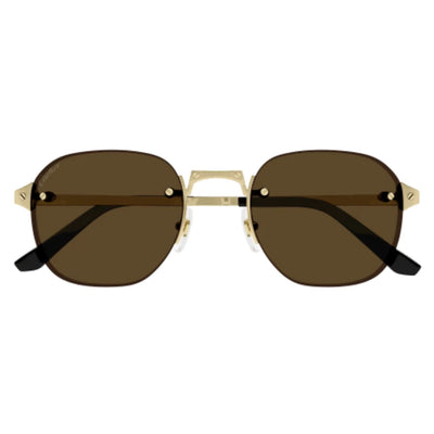 Cartier CT0459S 002 Santos de Cartier Sunglasses