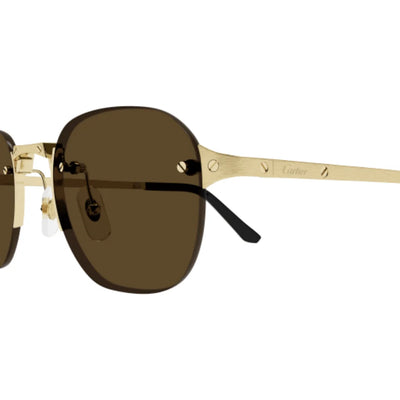 Cartier CT0459S 002 Santos de Cartier Sunglasses