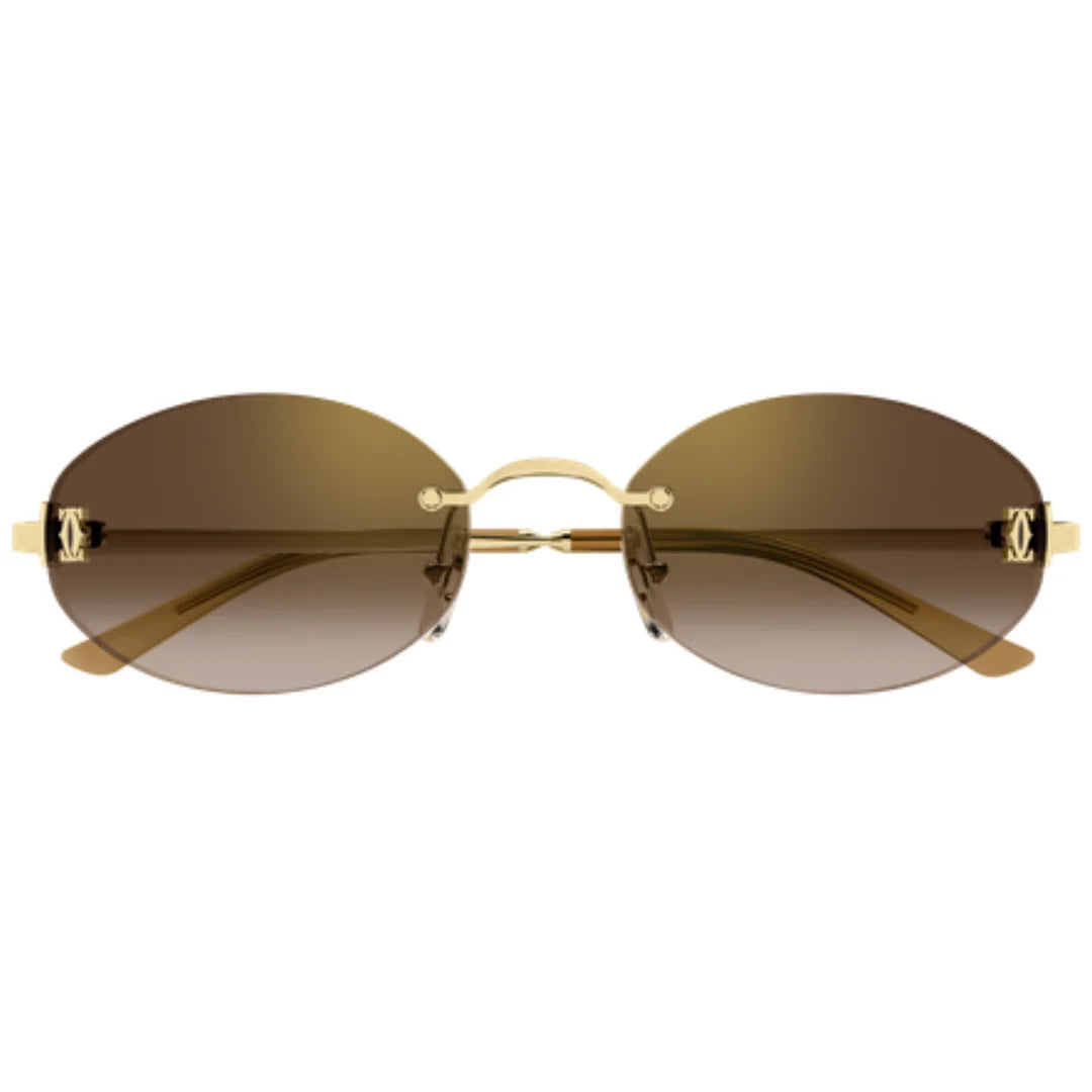 Cartier CT0592S 002 C de Cartier Sunglasses