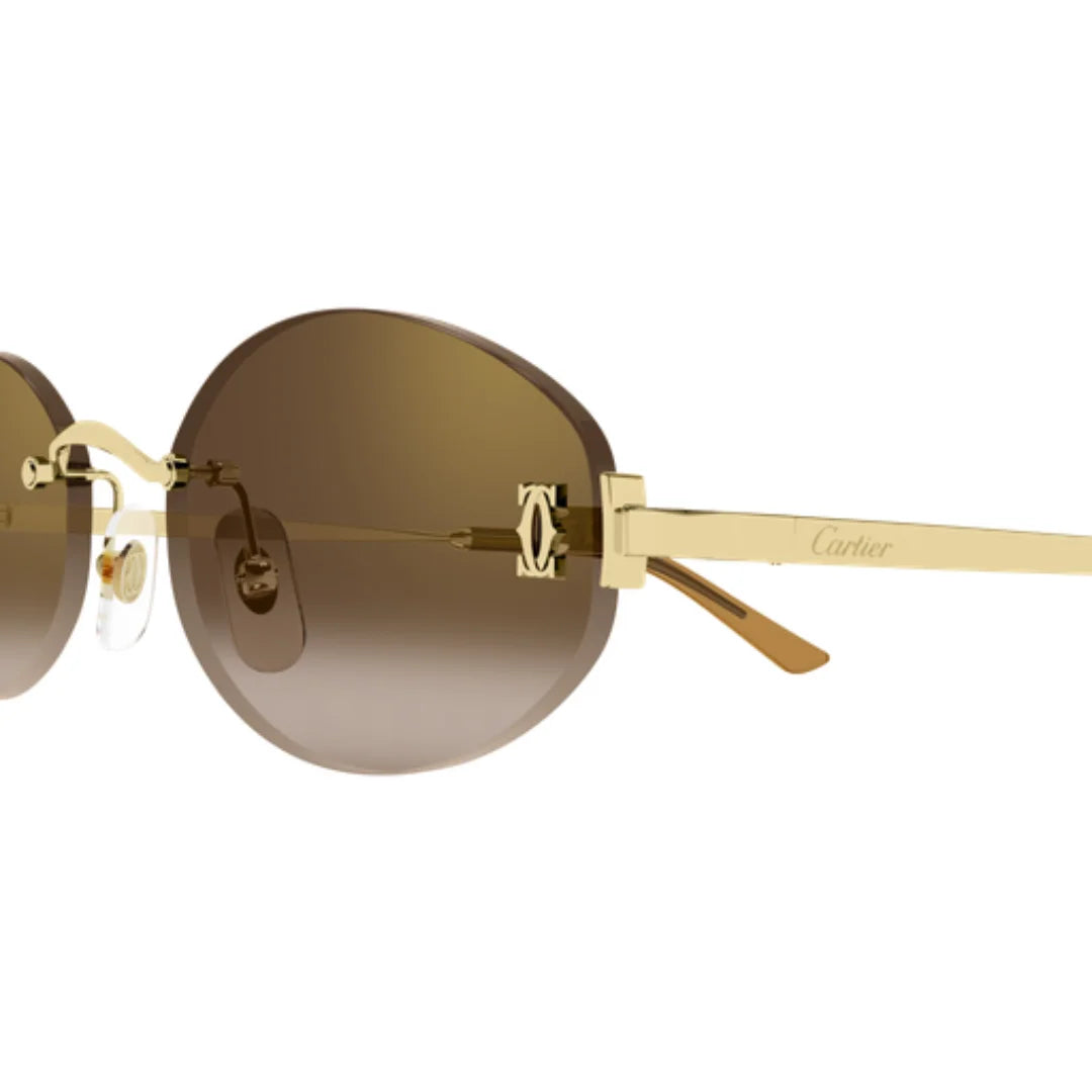 Cartier CT0592S 002 C de Cartier Sunglasses