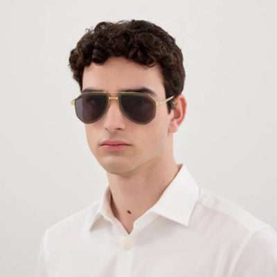 Cartier CT0461S 005 60 Santos de Cartier Sunglasses Model pic