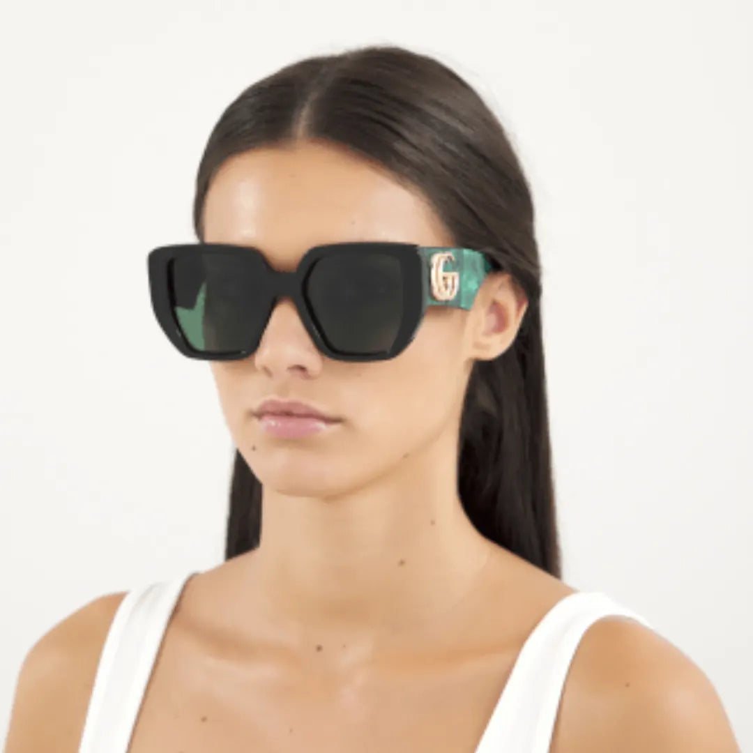 Gucci GG0956S 001 54 Sunglasses model pic
