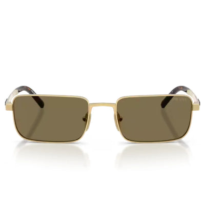Prada SPR D54S 24J90F 55 Satin gold Sunglasses