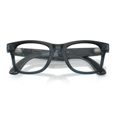 Ray Ban Meta RW4011 69211Z 53 Gen 3 Wayfarer Sunglasses folded view