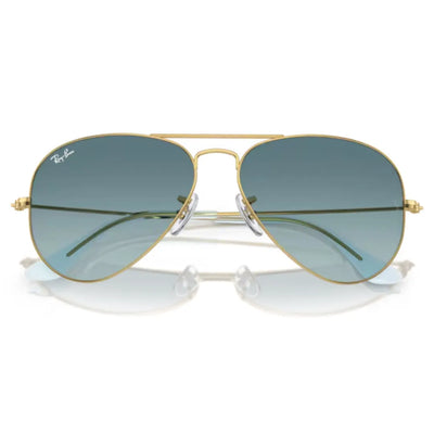 Ray Ban RB3025 001/3M 55 Sunglasses folded view