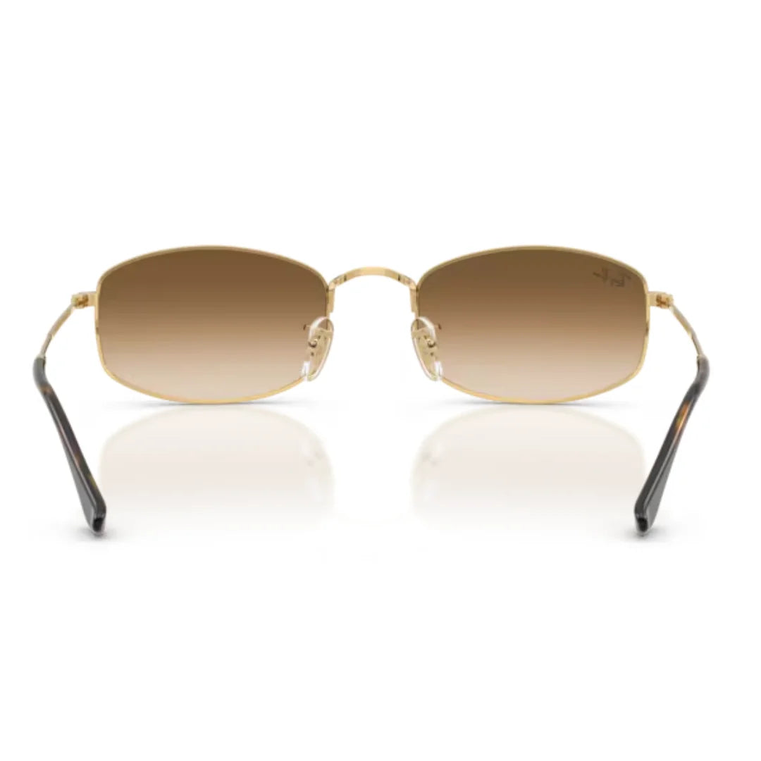 Ray Ban RB3832 001/51 55 Sunglasses back view