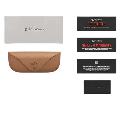 Ray Ban Meta 0RW4012 6840MF 53 Wayfarer Gen 2 Sunglasses