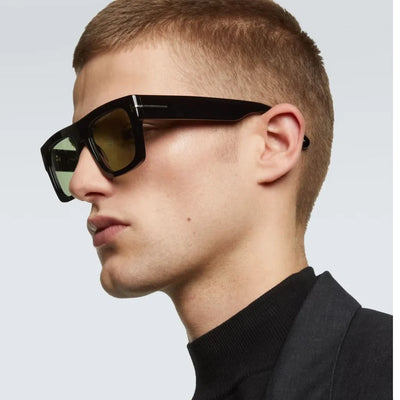 Tom Ford Fausto TF711 01N 53 Sunglasses