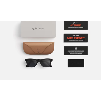 Ray Ban Meta 0RW4012 601/71 50 Wayfarer Gen 2 Sunglasses