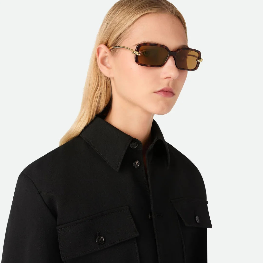 Bottega Veneta BV1439S 002 56 Sunglasses