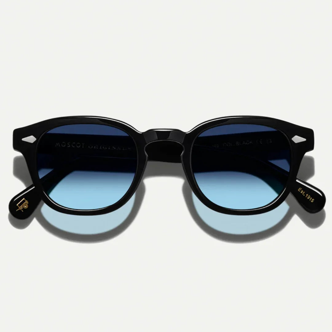 Moscot Lemtosh 2 Black Blue Fade 49 Sunglasses