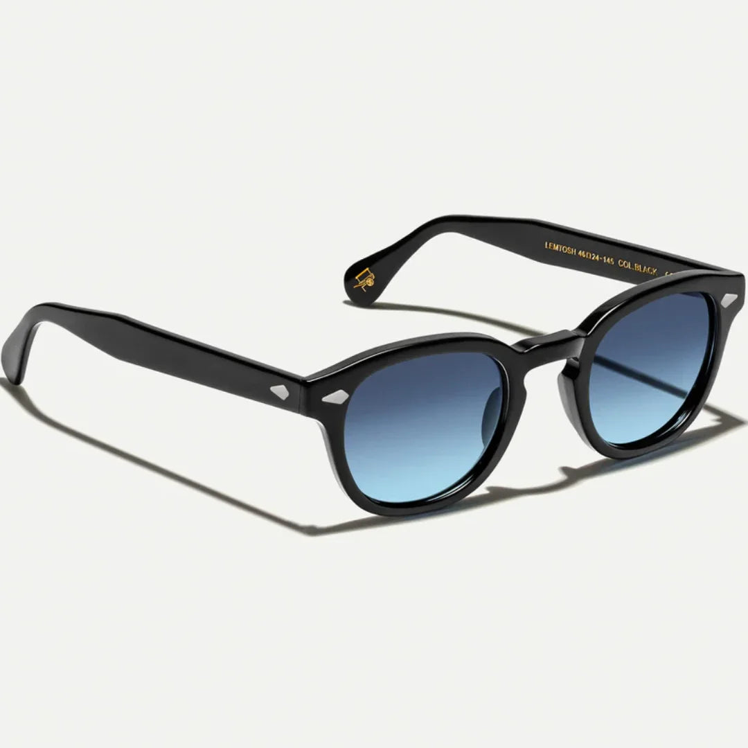 Moscot Lemtosh 2 Black Blue Fade 49 Sunglasses