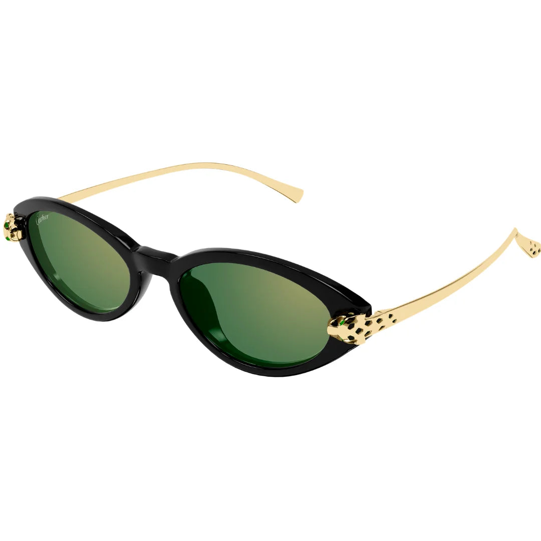 Cartier CT0634S 004 52 Panthère Massai Sunglasses