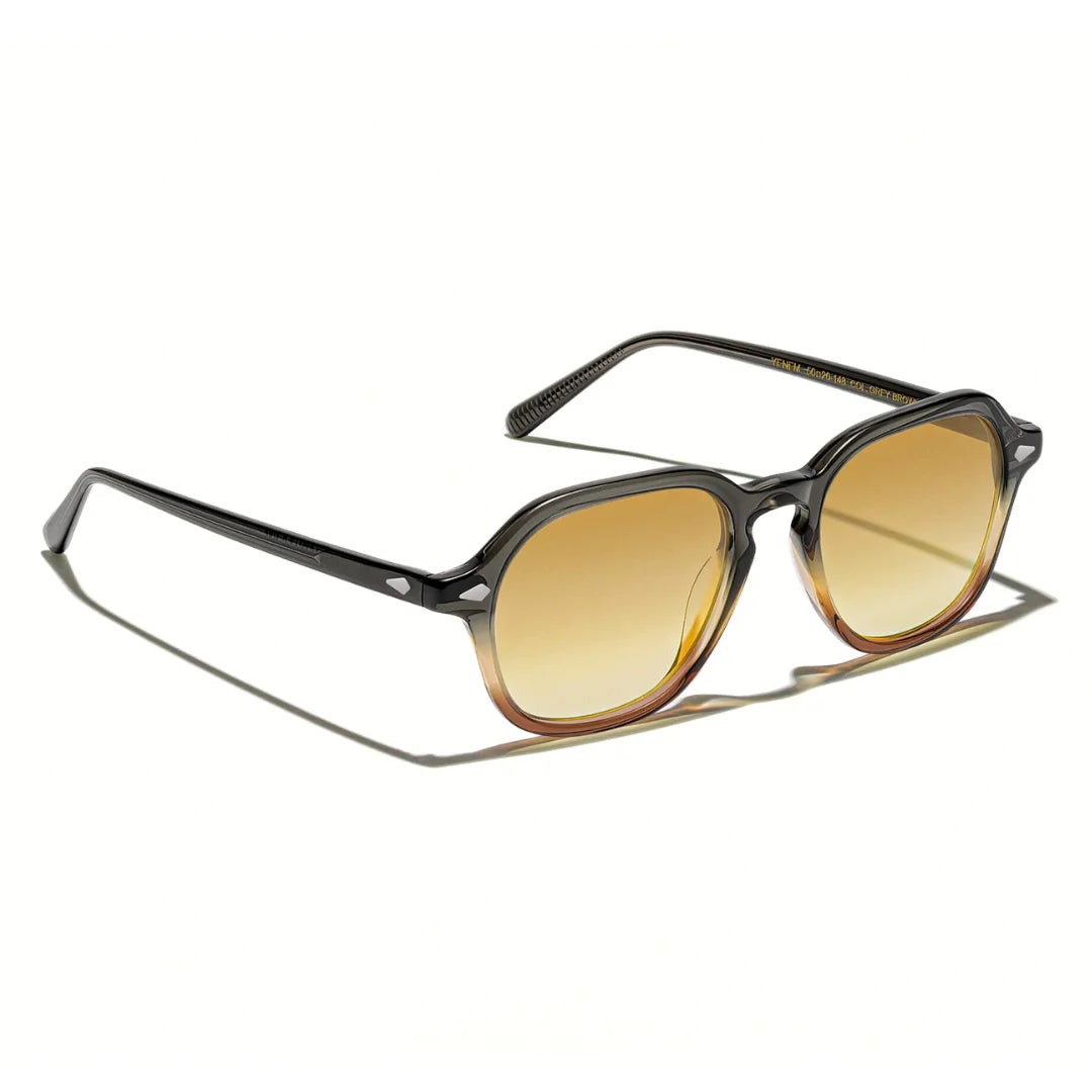 Moscot Yenem Grey Brown Fade