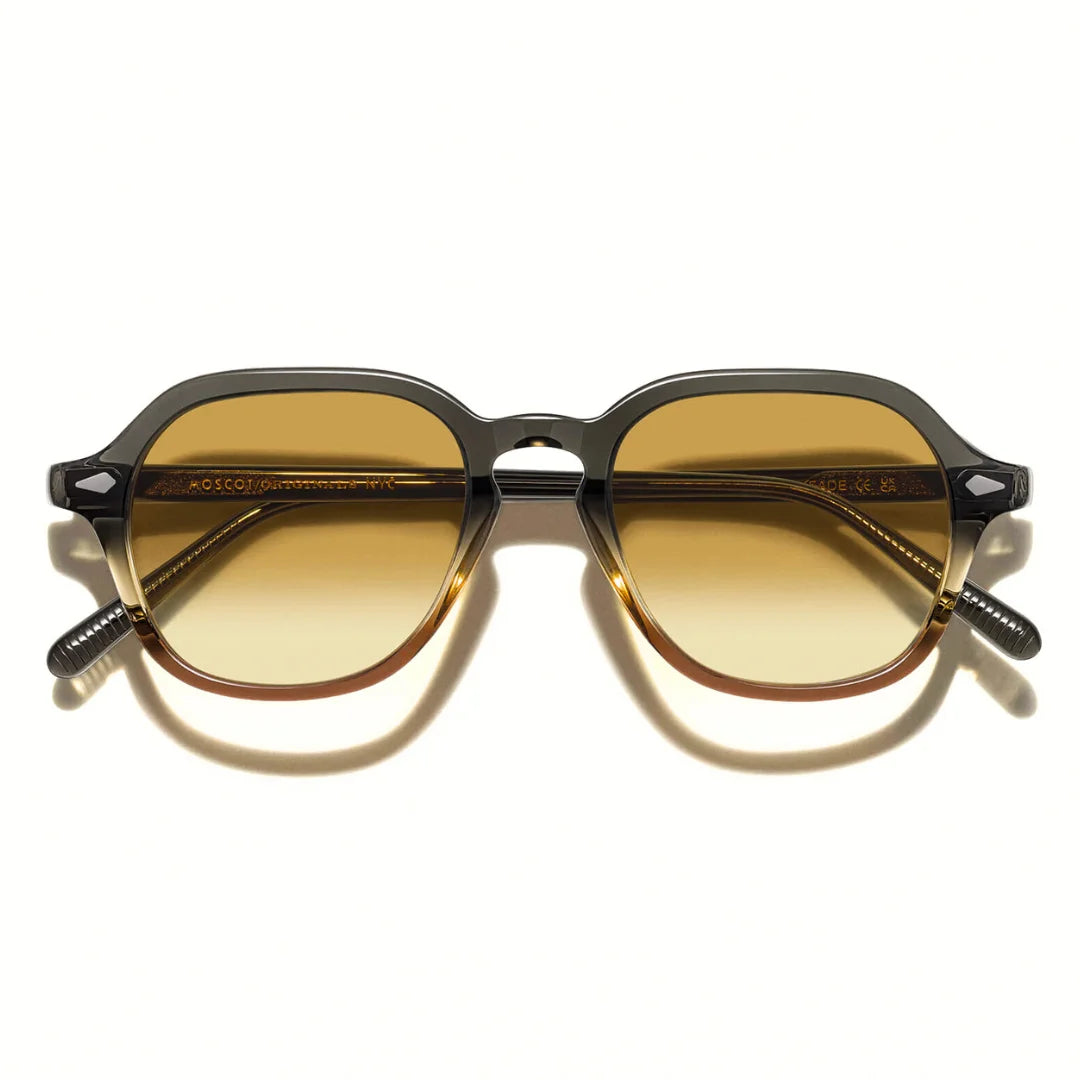 Moscot Yenem Grey Brown Fade