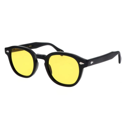 Moscot Lemtosh Black Yellow Lens