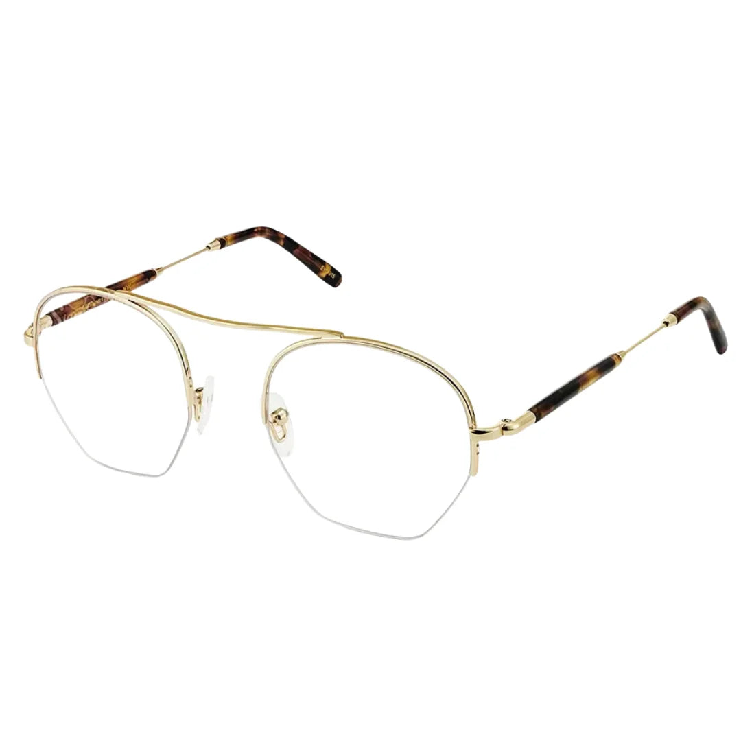 Moscot Punim Gold Spot Tortoise