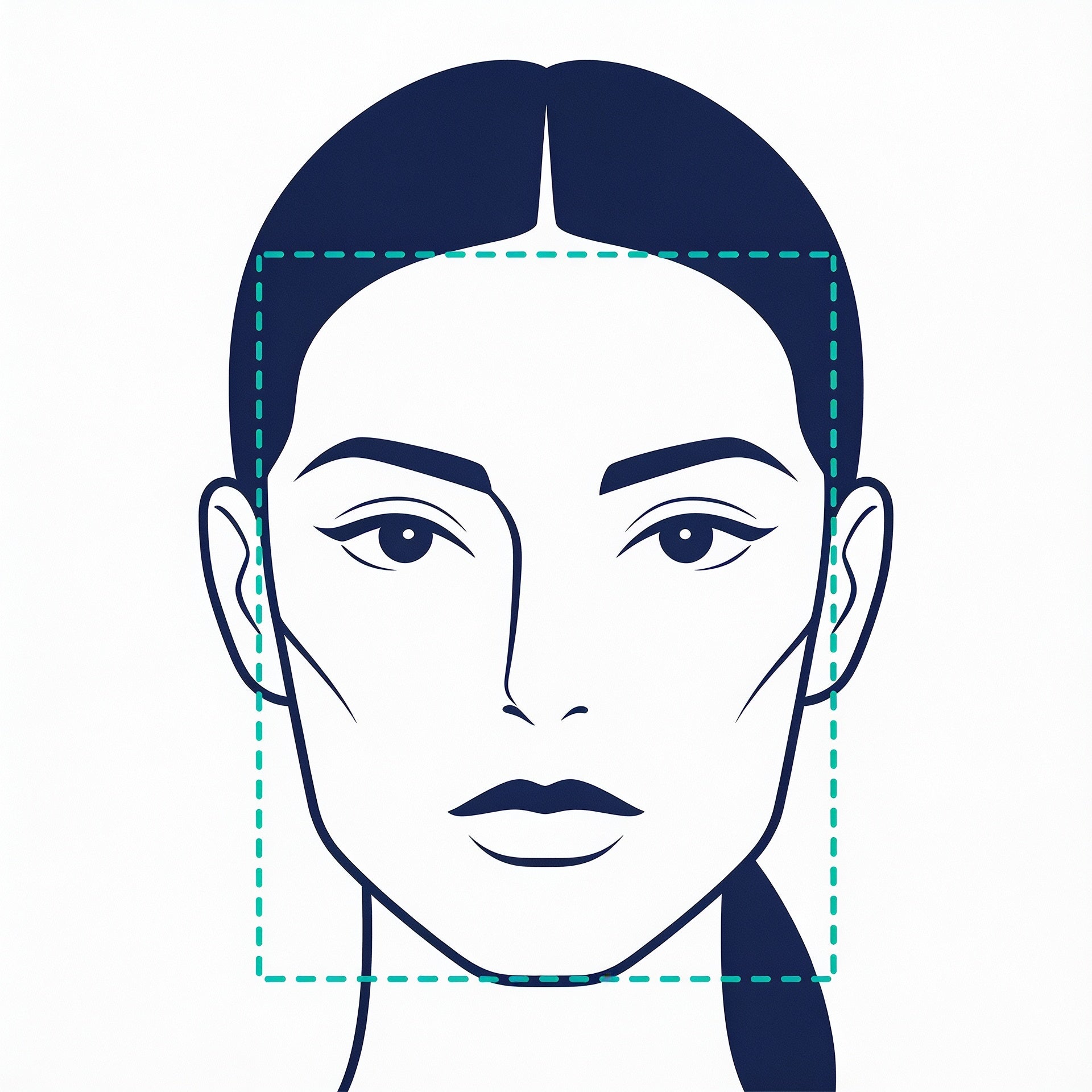 Square face shape