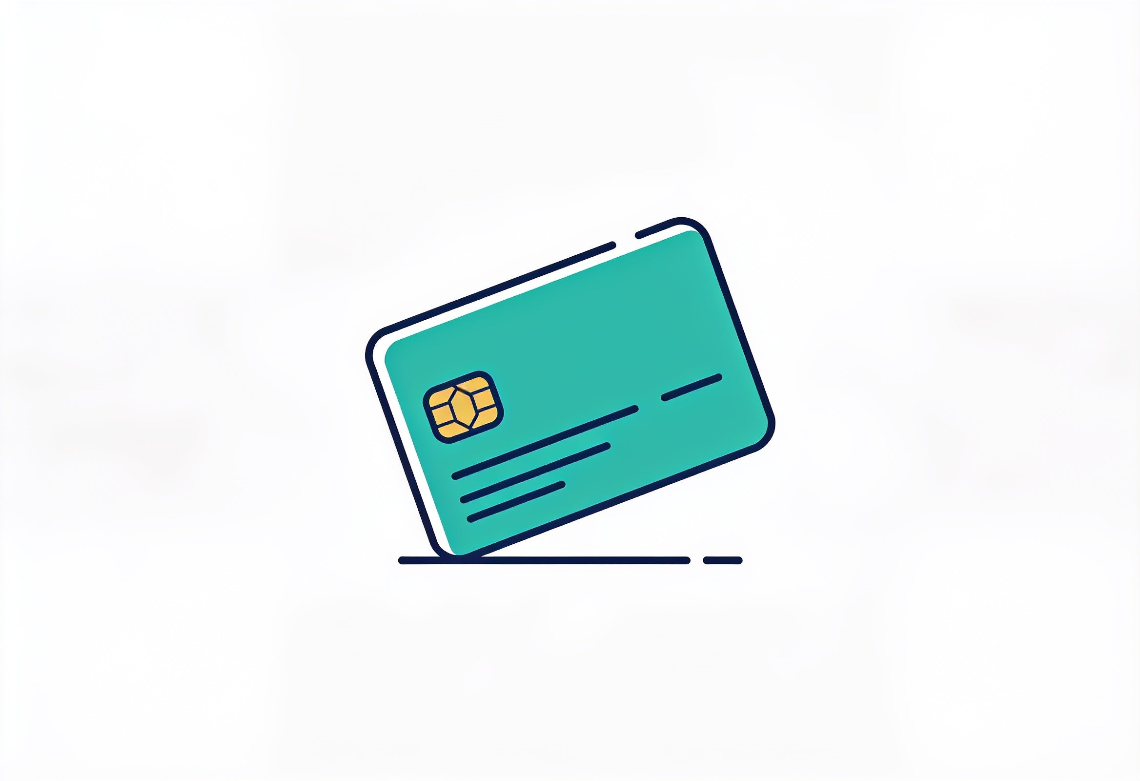 A debit or credit card