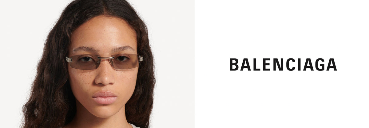 Balenciaga Sunglasses and Optical Frames banner (desktop)