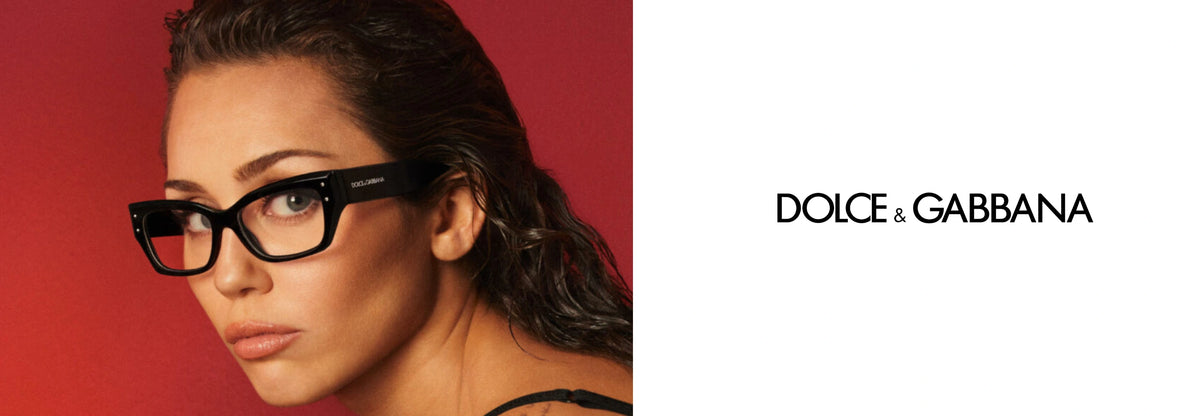 Dolce and Gabbana Sunglasses and Optical Frames banner (desktop)