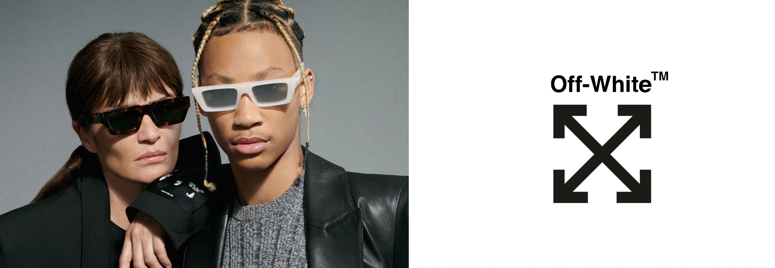 Off White Sunglasses and Optical Frames banner (desktop)