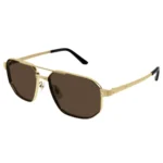 Cartier CT0462S 004 Santos de Cartier Sunglasses