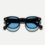 Moscot Lemtosh Black Blue Lens