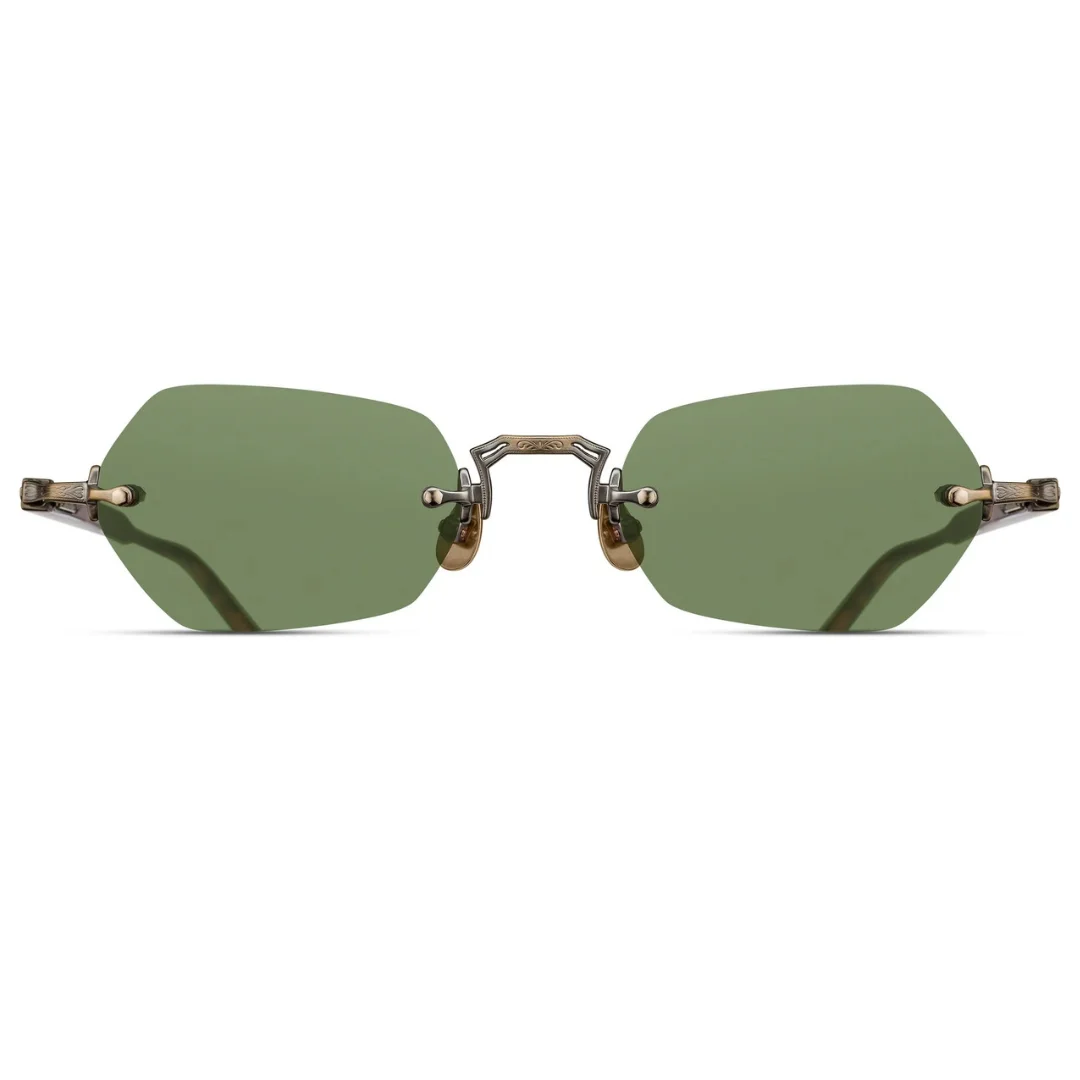 MATSUDA-M5011-AG-DTO-50-Sliver-Sunglasses Matsuda M5011 AG DTO 50 Sunglasses