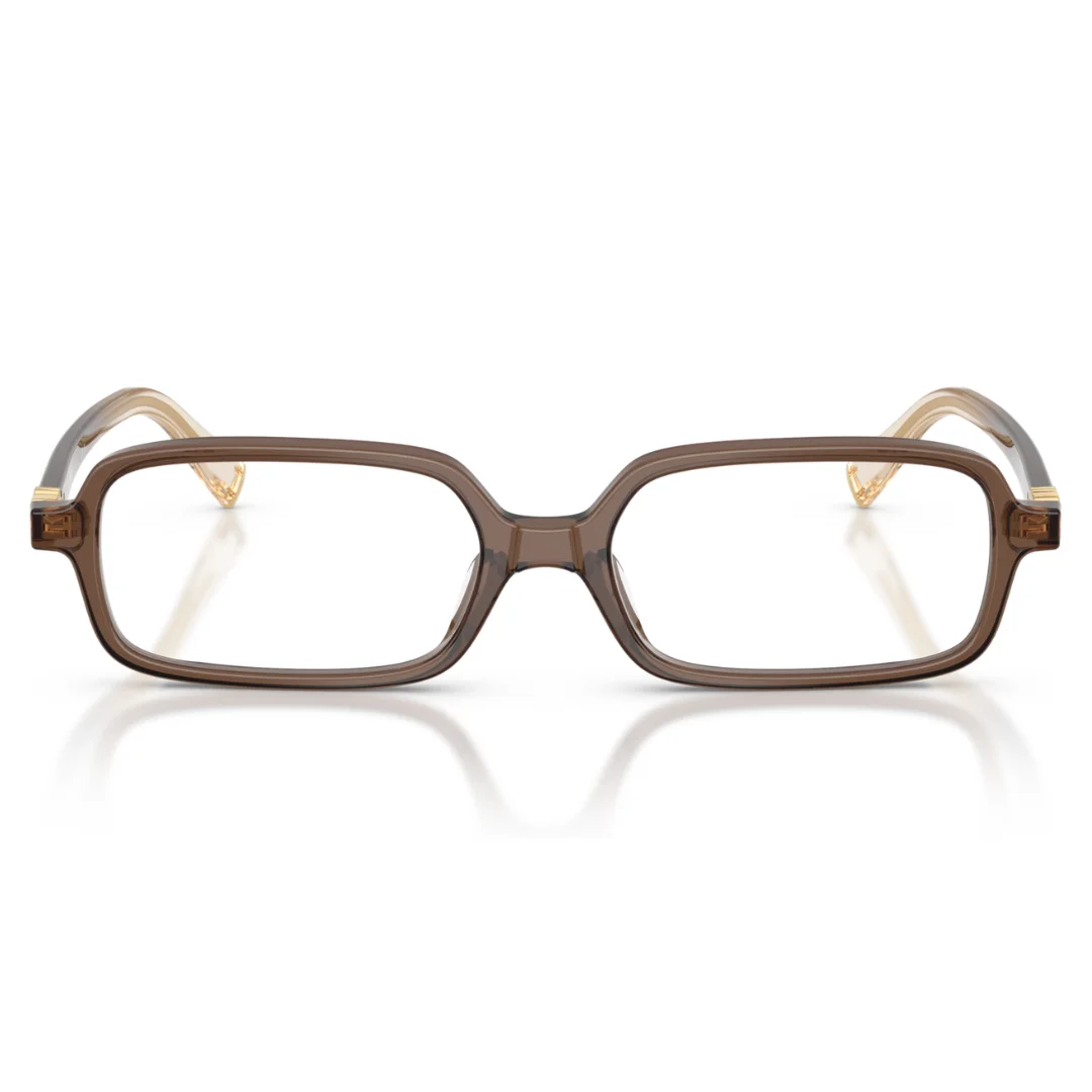 MIU-MIU-VMU01Y-23H-1O1-53-rectangle-brown-frame Miu Miu VMU01Y 23H 1O1 53 Frame