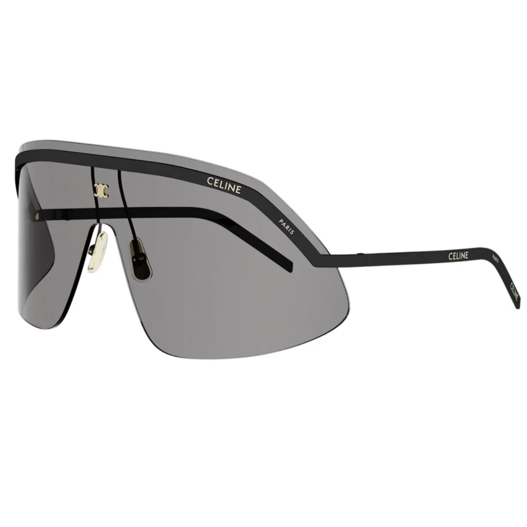 celine-40350U-01A-black-mask-sunglasses (1) Celine CL40350U 01A Sunglasses